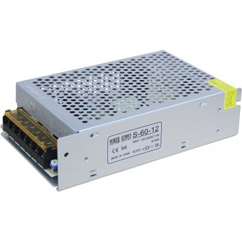 Блок питания GAUSS LED STRIP PS 60W 12V Блок питания GAUSS LED STRIP PS 60W 12V