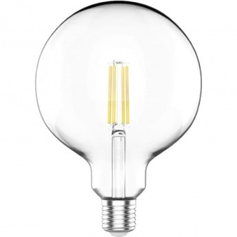 Лампа GAUSS BASIC FILAMENT G125 11,5W 1520LM 4100К Е27 LED 1/20 Лампа GAUSS BASIC FILAMENT G125 11,5W 1520LM 4100К Е27 LED 1/20