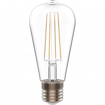 Лампа GAUSS BASIC FILAMENT ST64 4,5W 300LM 2200К Е27 GOLDEN LED 1/10/40 Лампа GAUSS BASIC FILAMENT ST64 4,5W 300LM 2200К Е27 GOLDEN LED 1/10/40