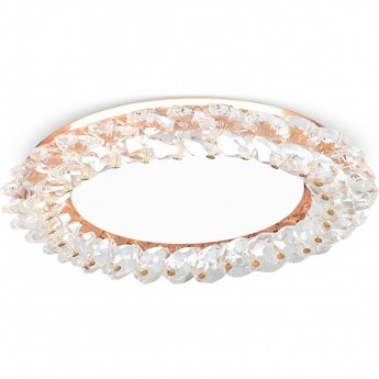 Светильник GAUSS TABLET GX211 GX53 1/50 круглый (кристалл/золото) Светильник GAUSS TABLET GX211 GX53 1/50 круглый (кристалл/золото)