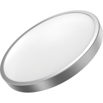 Светильник светодиодный GAUSS накладной 24Вт 4100K 1750лм IP20 круглый (серебро) Светильник светодиодный GAUSS накладной 24Вт 4100K 1750лм IP20 круглый (серебро)